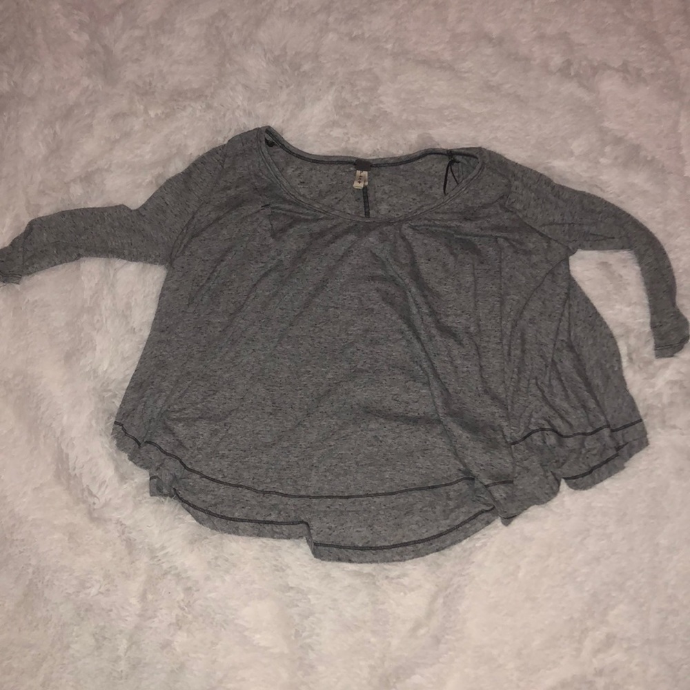 Free People quarter sleeve shirt